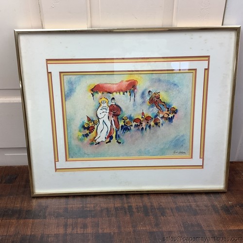 Ben avram print pencil signed - ben,