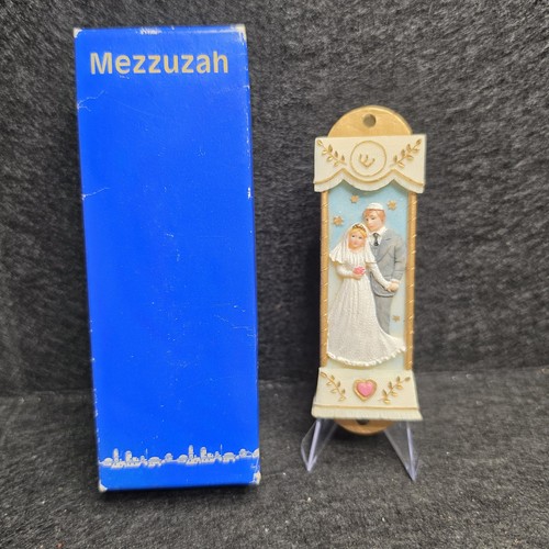 Jewish wedding mezuzah case - jewish,
